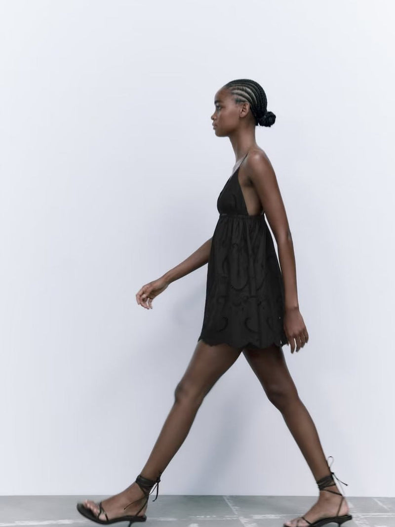 A Vintage Style Dress with Delicate Timeless Details