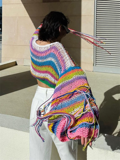 Vintage Inspired Sweater with a Contemporary Edge