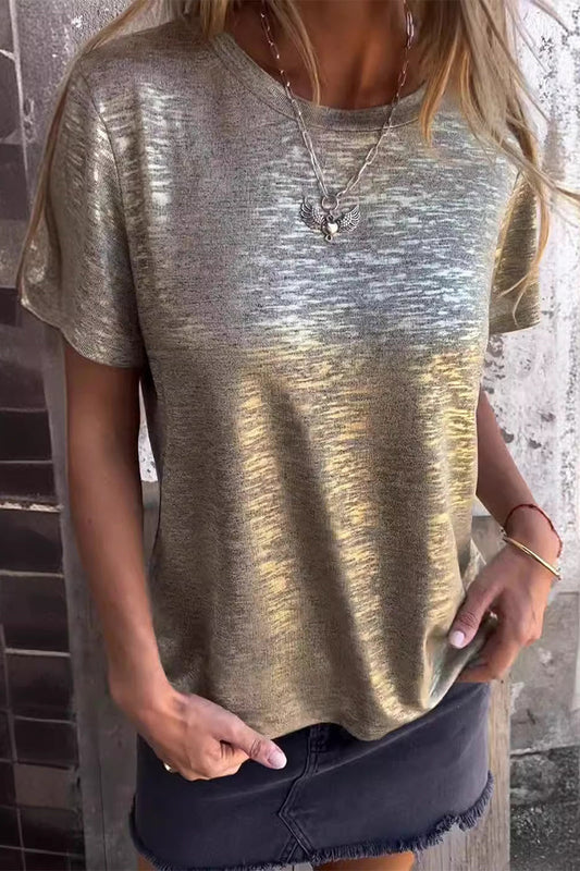 Well Tailored T-Shirt with a Graceful Silhouette