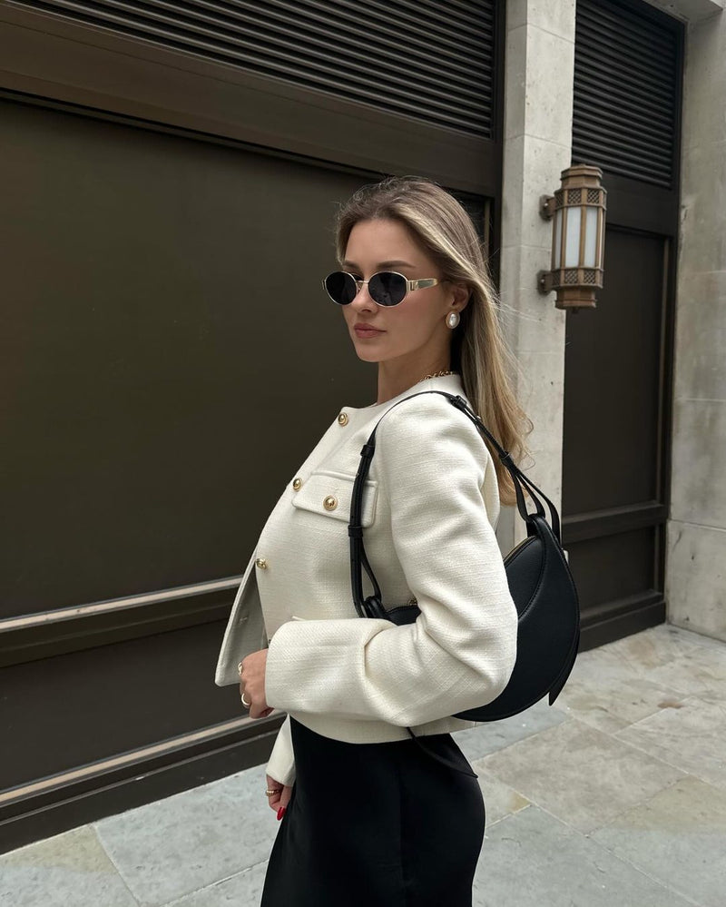 A Vintage Style Jacket with Delicate Timeless Details