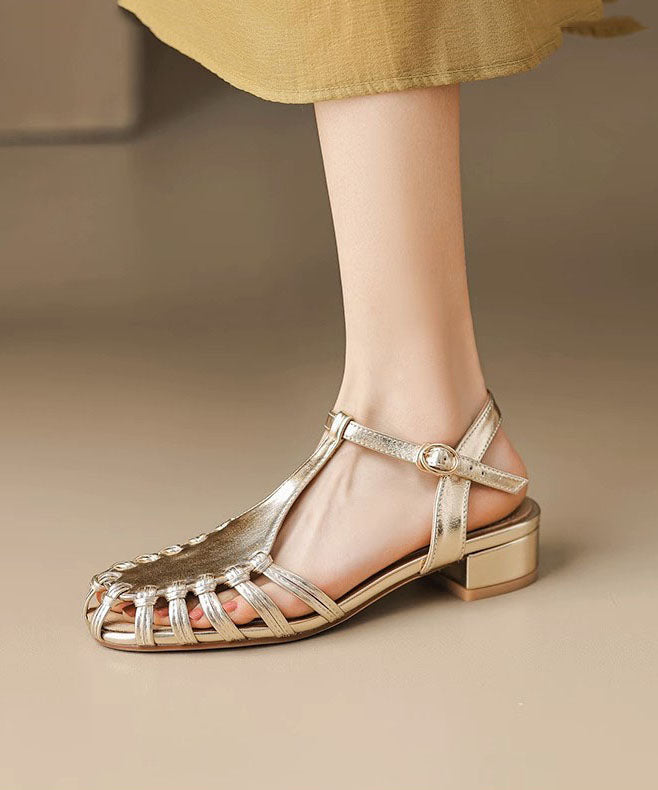 Classic Vintage Sandals with a Flattering Fit