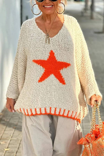 Vintage Inspired Sweater with a Contemporary Edge