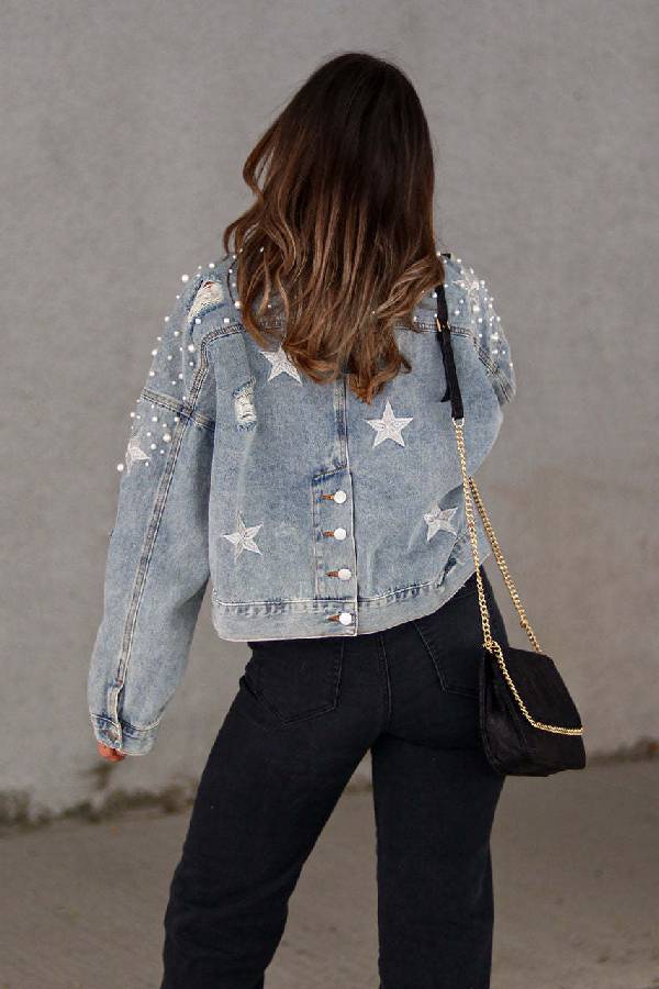 A Vintage Style Jacket with Delicate Timeless Details