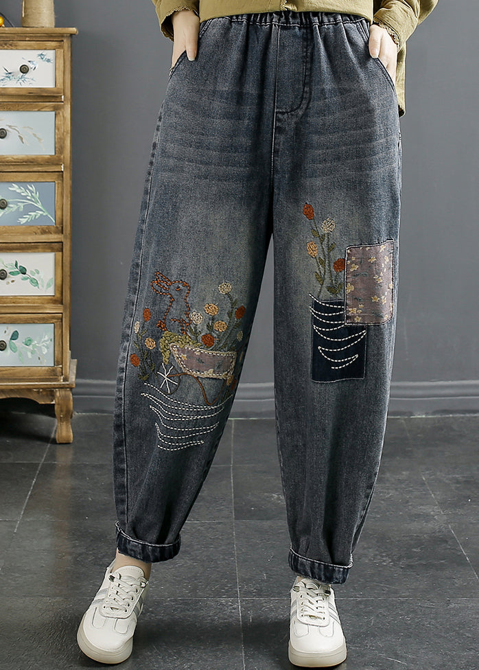 A Vintage Style Pants with Delicate Timeless Details