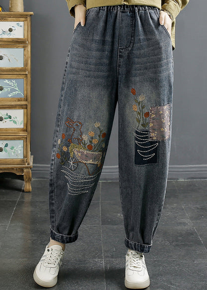 A Vintage Style Pants with Delicate Timeless Details
