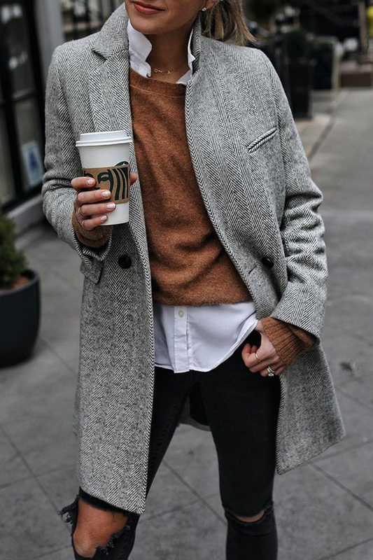 Well Tailored Garment with a Graceful Silhouette