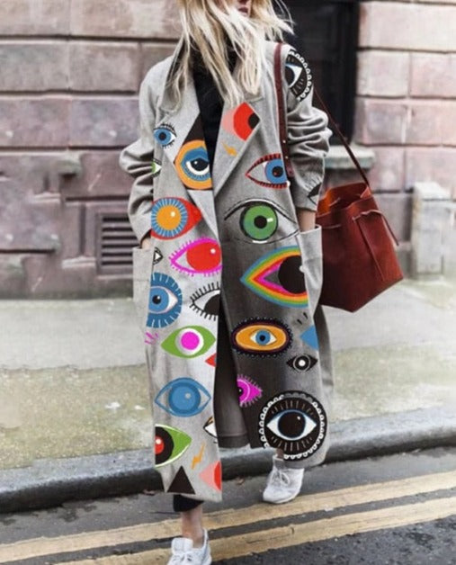Classic Vintage Coat with a Flattering Fit