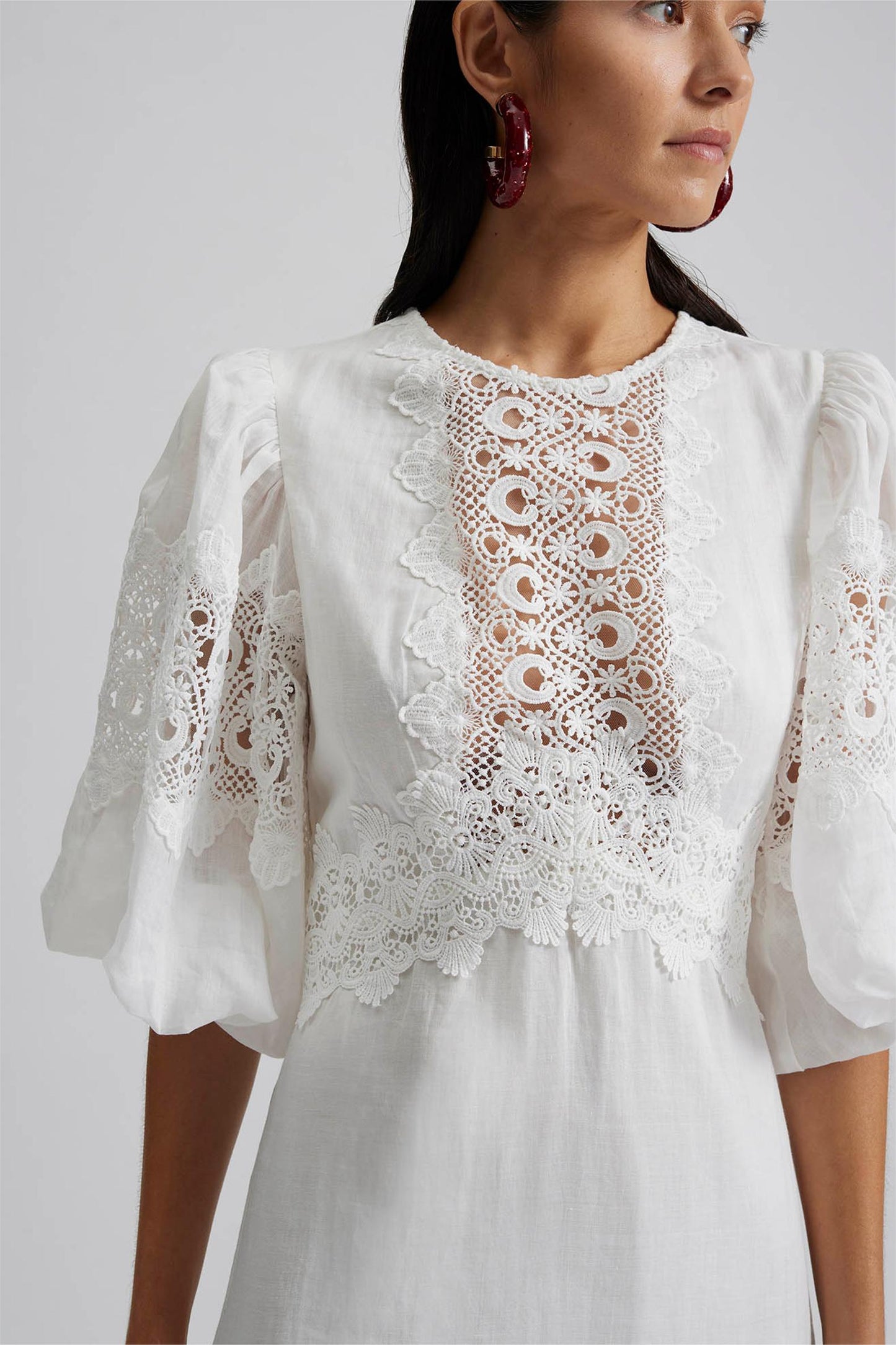 A Vintage Style Dress with Delicate Timeless Details
