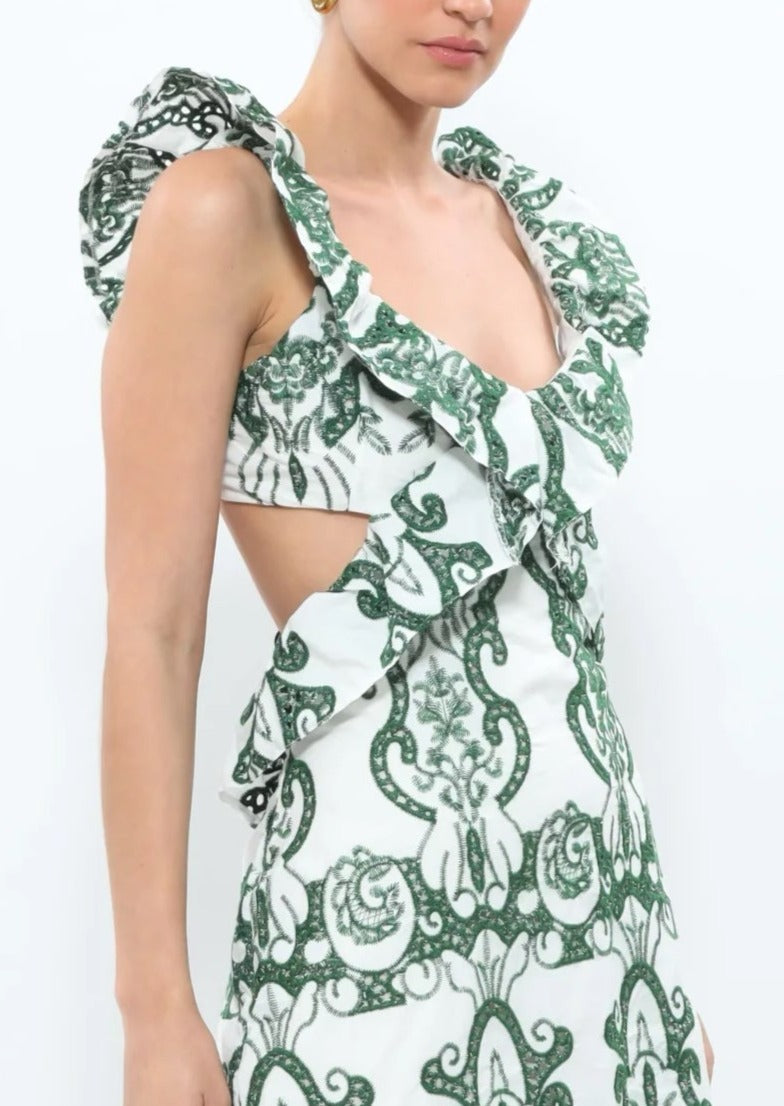 A Vintage Style Dress with Delicate Timeless Details