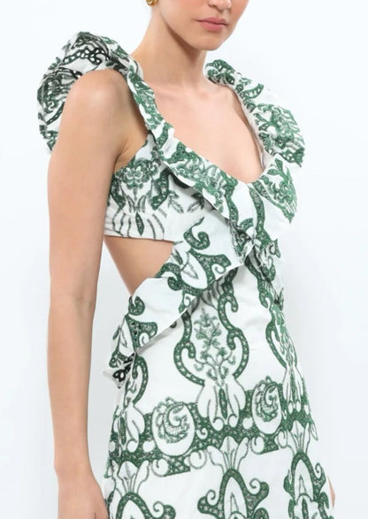 A Vintage Style Dress with Delicate Timeless Details