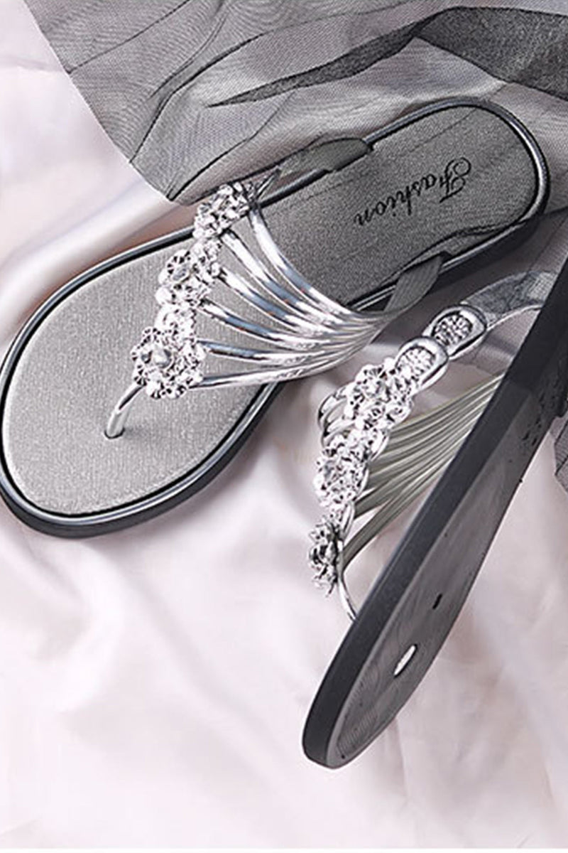 A Vintage Style Sandals with Delicate Timeless Details