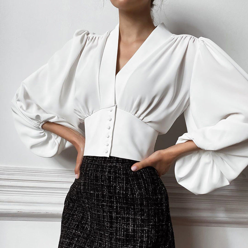 A Vintage Style Shirt with Delicate Timeless Details