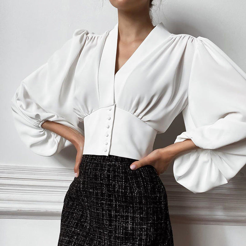 A Vintage Style Shirt with Delicate Timeless Details