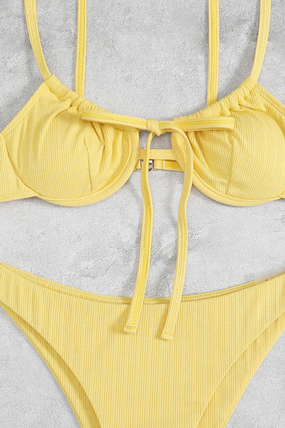 A Vintage Style Bikini with Delicate Timeless Details