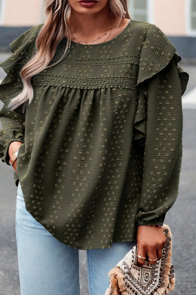 A Vintage Style Top with Delicate Timeless Details