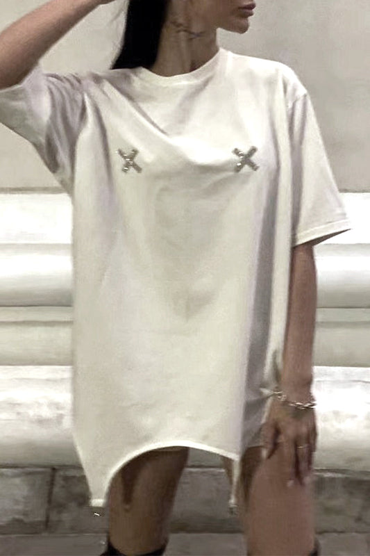 Well Tailored T-Shirt with a Graceful Silhouette
