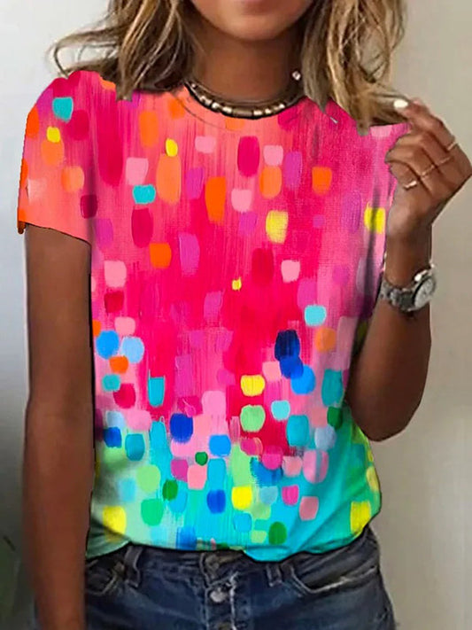 Well Tailored T-Shirt with a Graceful Silhouette