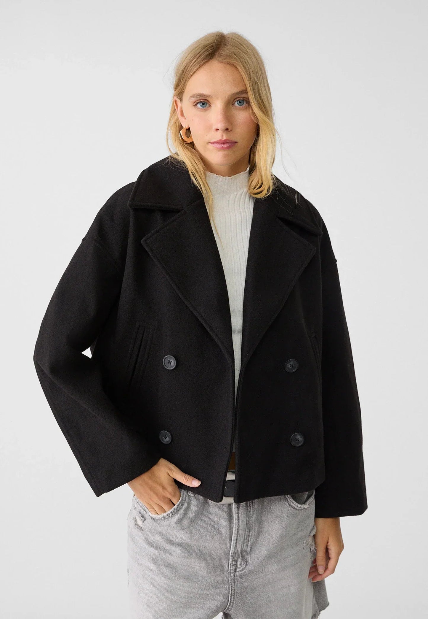 Classic Vintage Coat with a Flattering Fit