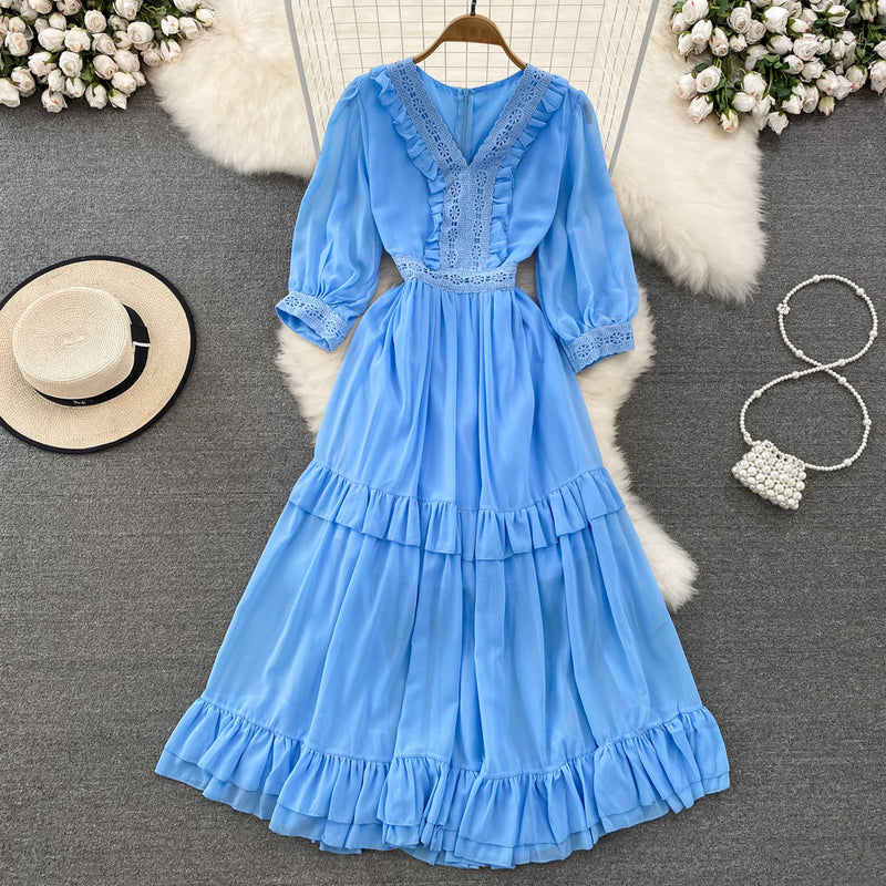 A Vintage Style Dress with Delicate Timeless Details