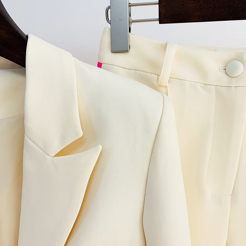 A Vintage Style Pants with Delicate Timeless Details