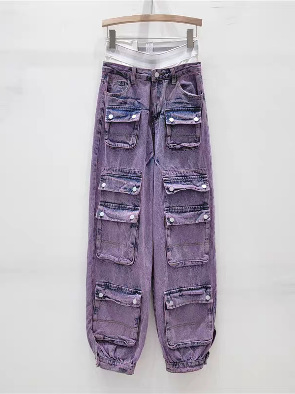 A Vintage Style Pants with Delicate Timeless Details