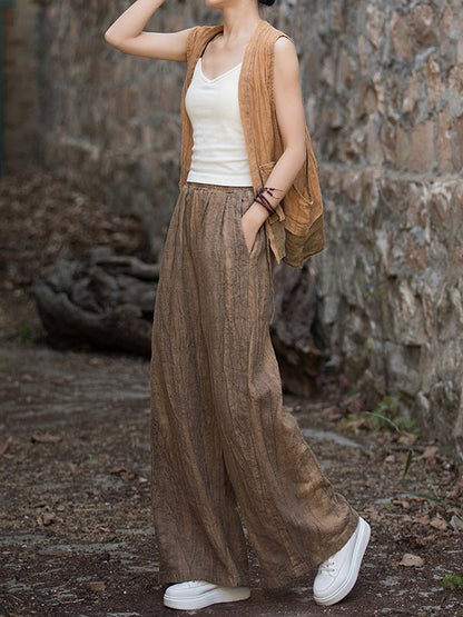 A Vintage Style Pants with Delicate Timeless Details