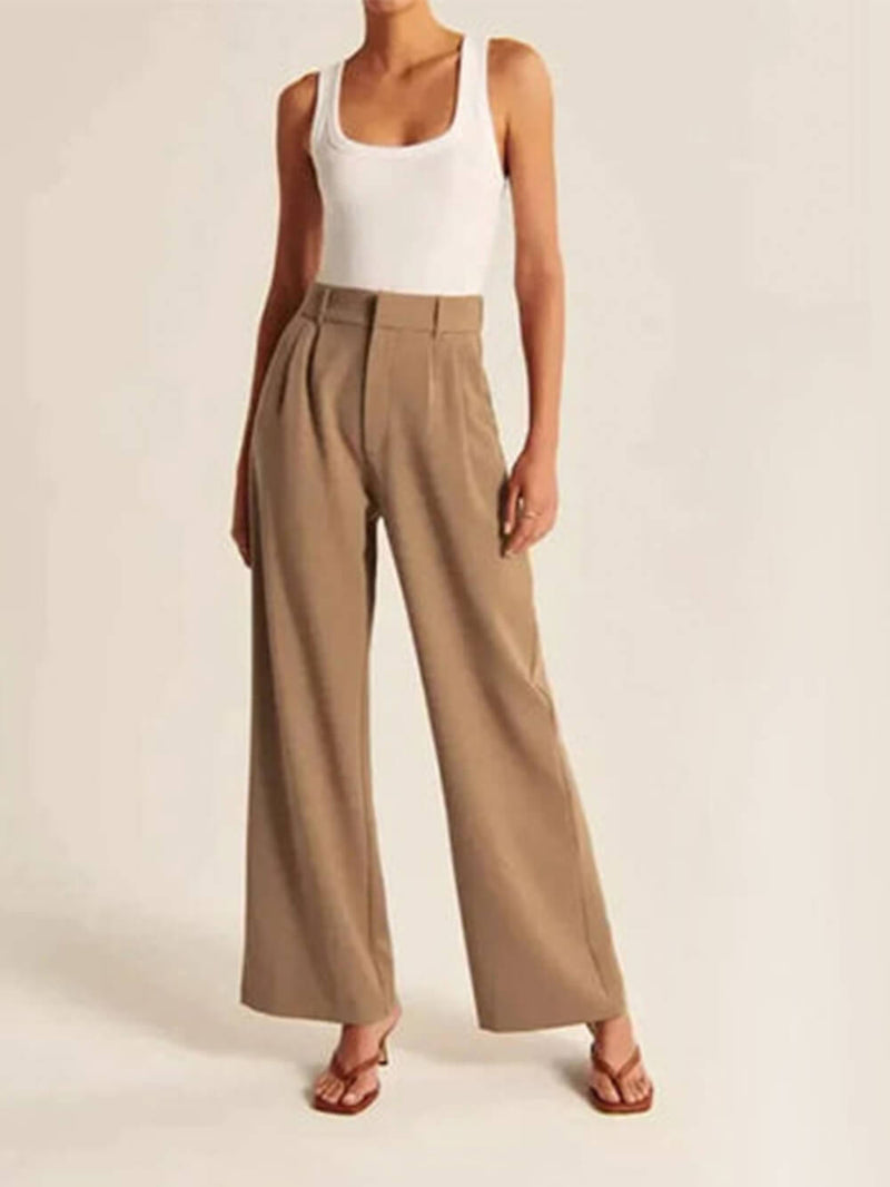Well Tailored Pants with a Graceful Silhouette