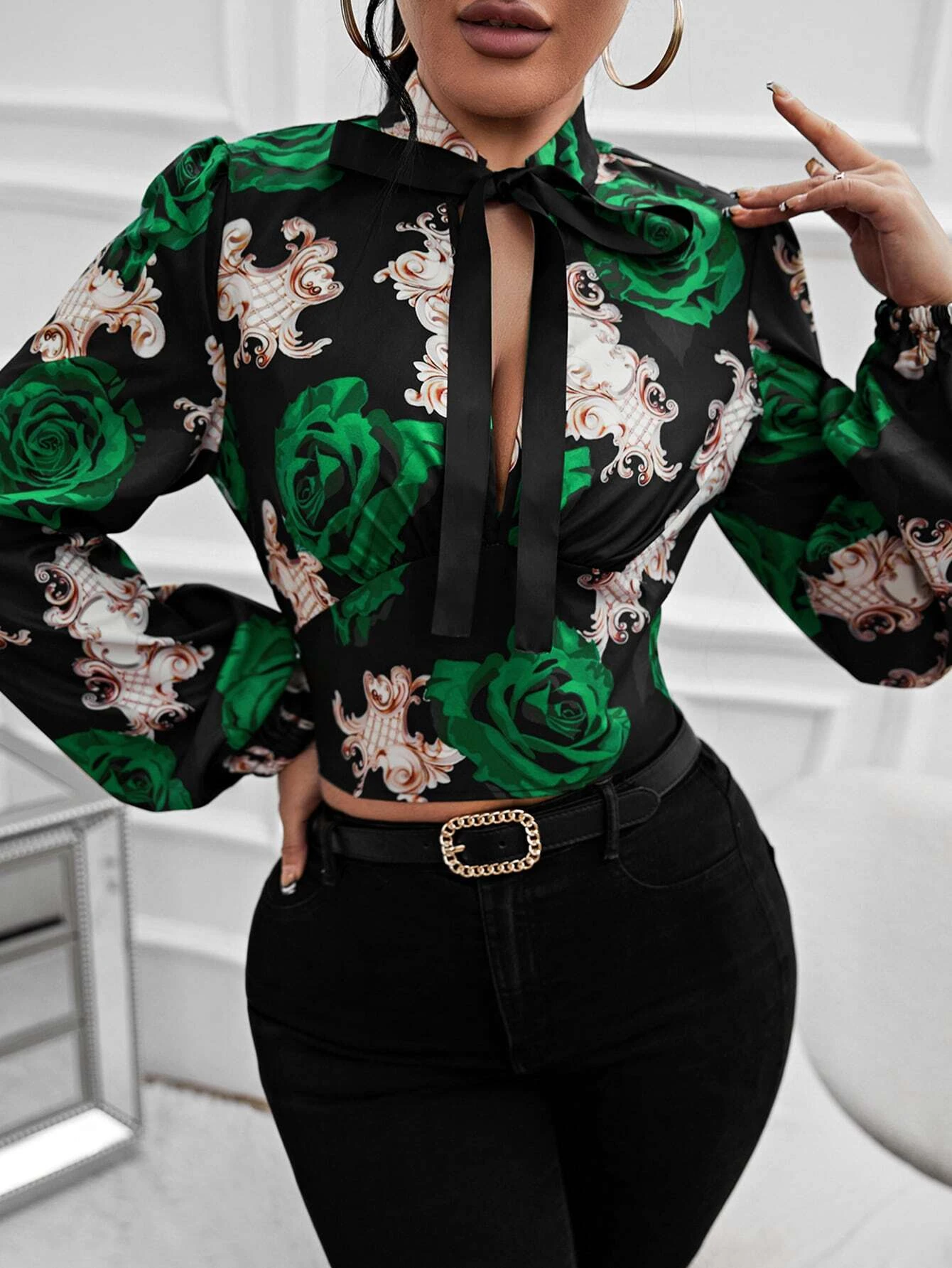 A Vintage Style Top with Delicate Timeless Details