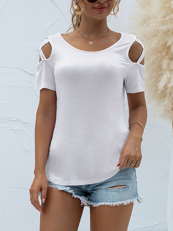 Well Tailored T-Shirt with a Graceful Silhouette