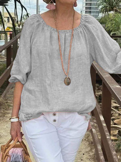 A Vintage Style Top with Delicate Timeless Details