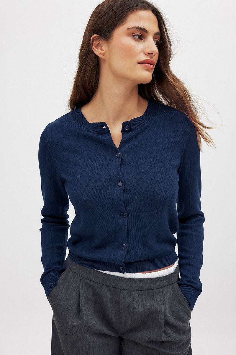 Beautifully Balanced Cardigan with Timeless Character