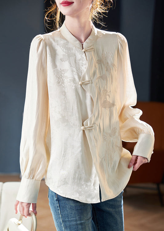A Vintage Style Shirt with Delicate Timeless Details