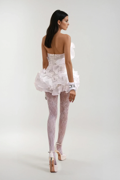 A Vintage Style Dress with Delicate Timeless Details