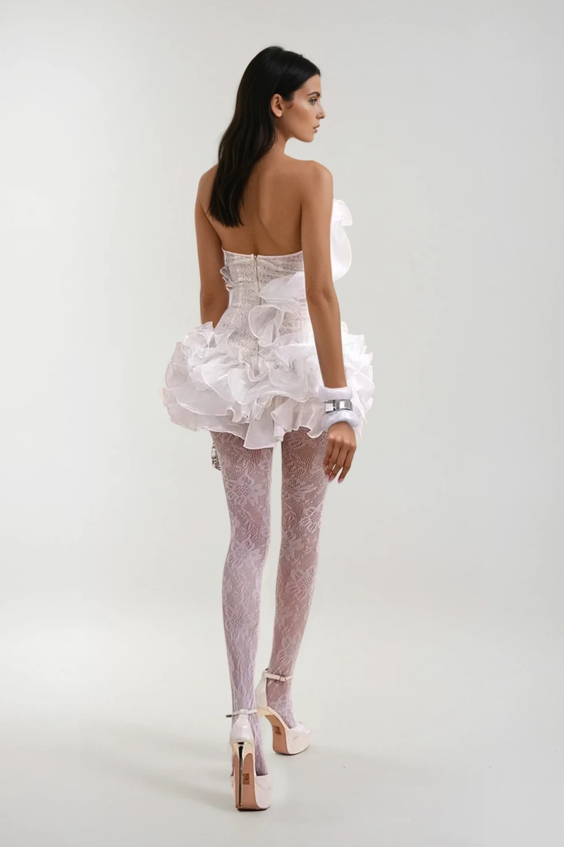 A Vintage Style Dress with Delicate Timeless Details