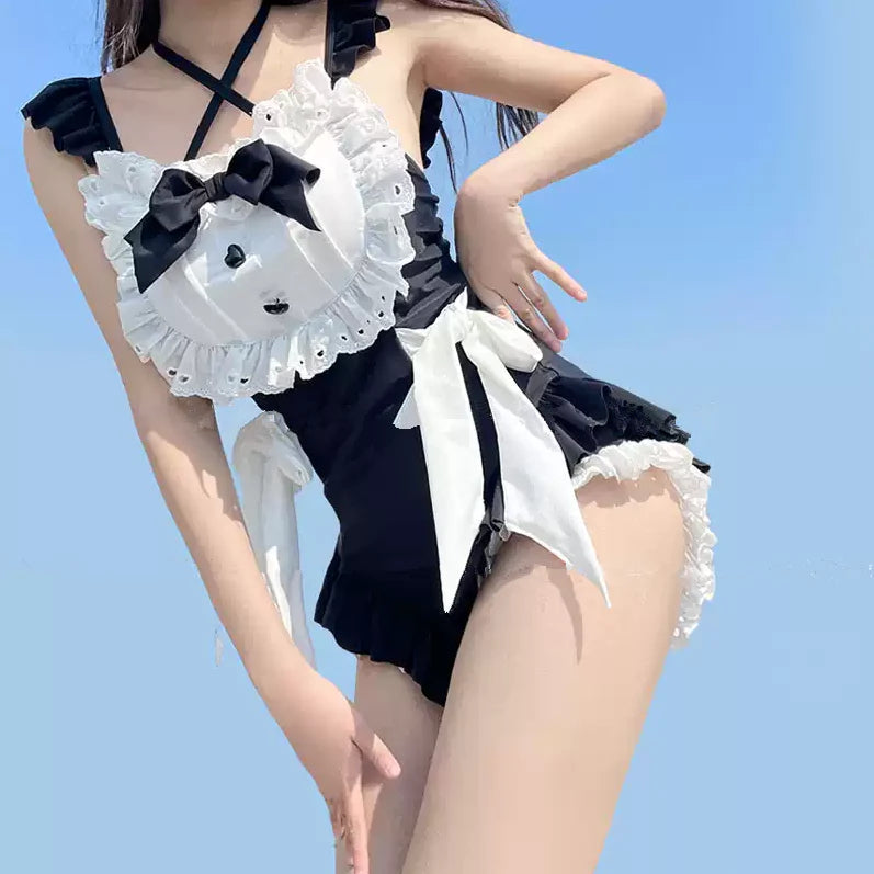 Well Tailored Swimsuit with a Graceful Silhouette