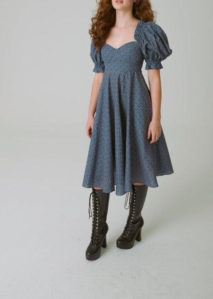 A Vintage Style Dress with Delicate Timeless Details