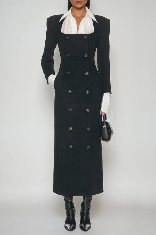 A Vintage Style Coat with Delicate Timeless Details