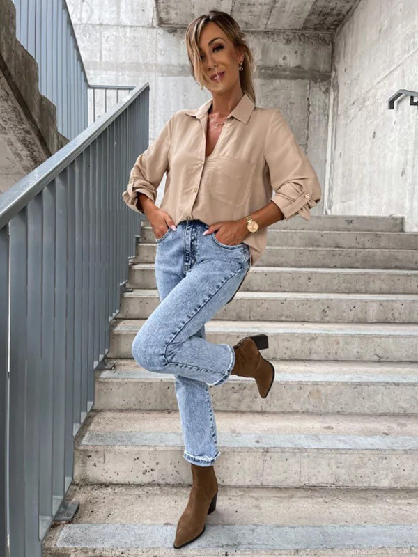 Beautifully Finished Blouse in a Timeless Design