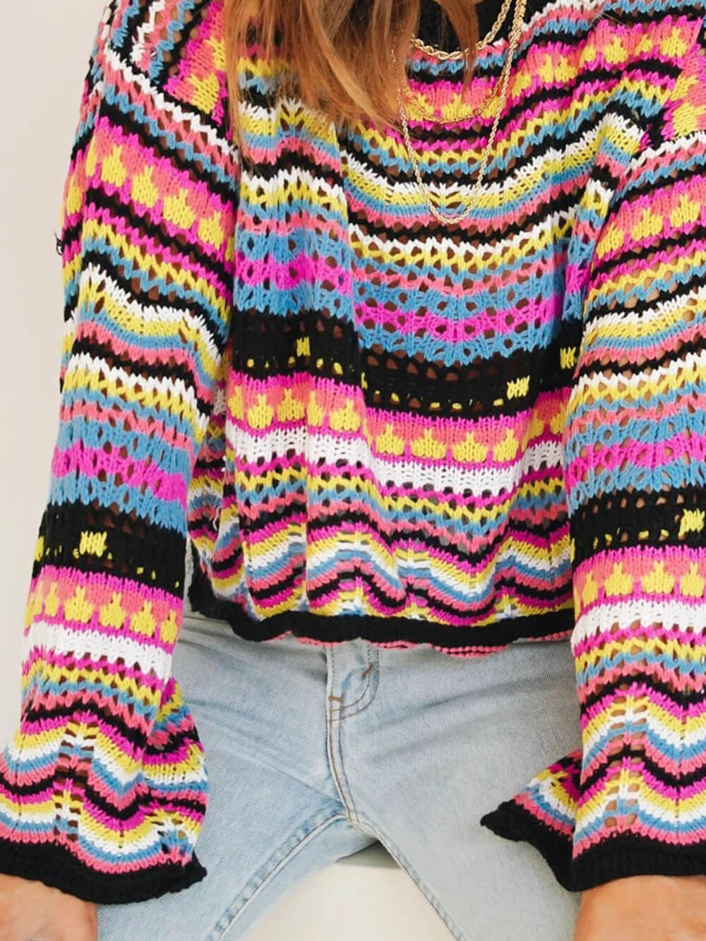 Beautifully Finished Sweater in a Timeless Design
