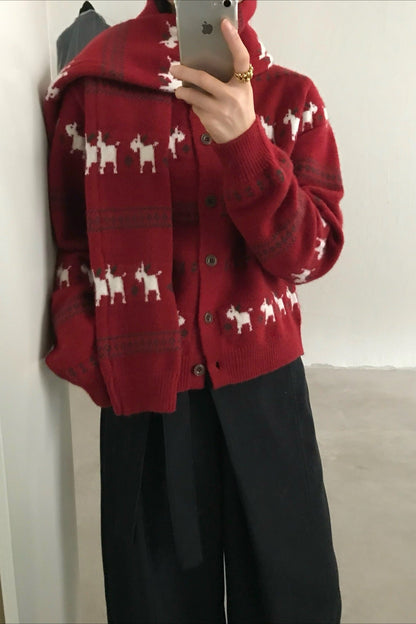Vintage Inspired Cardigan with a Contemporary Edge