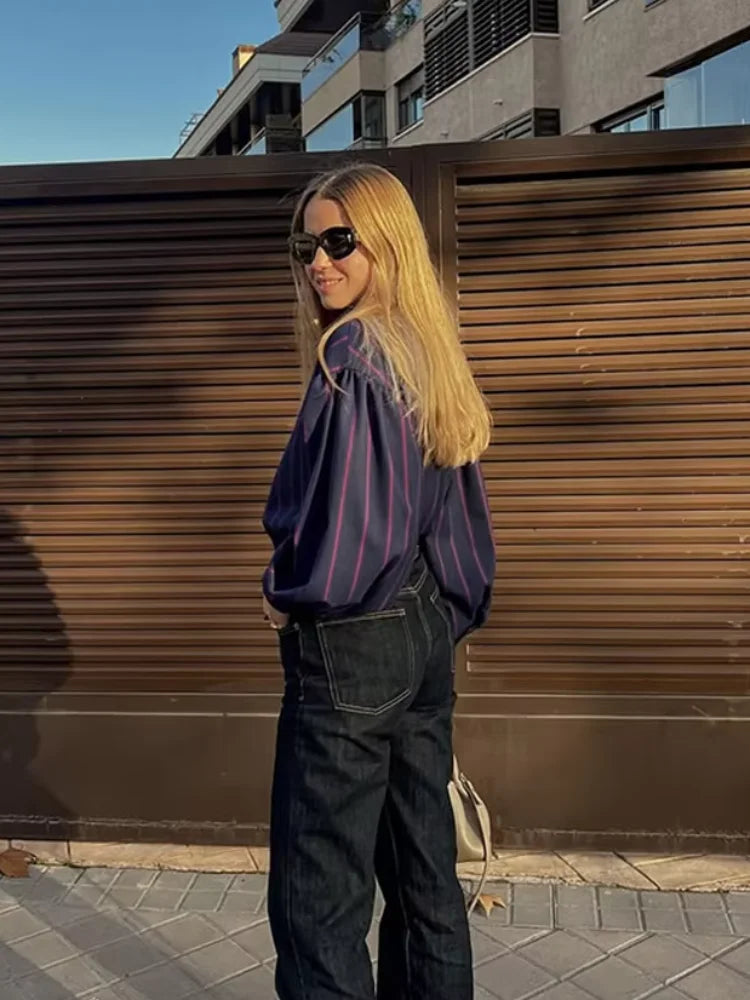 A Vintage Style Blouse with Delicate Timeless Details