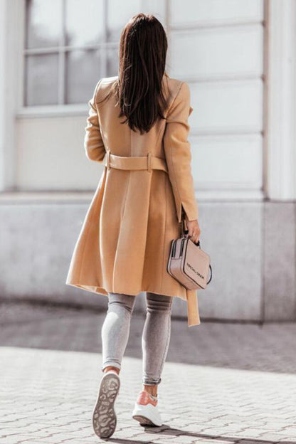 A Vintage Style Coat with Delicate Timeless Details
