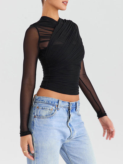 Well Tailored T-Shirt with a Graceful Silhouette