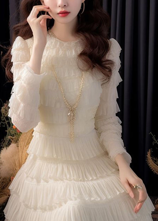 A Vintage Style Dress with Delicate Timeless Details