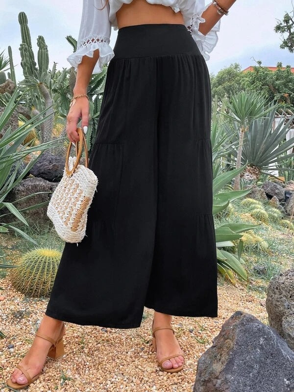 A Vintage Style Trousers with Delicate Timeless Details