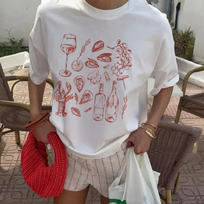 Beautifully Balanced T-Shirt with Timeless Character