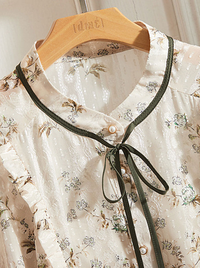 Vintage Inspired Blouse with a Contemporary Edge