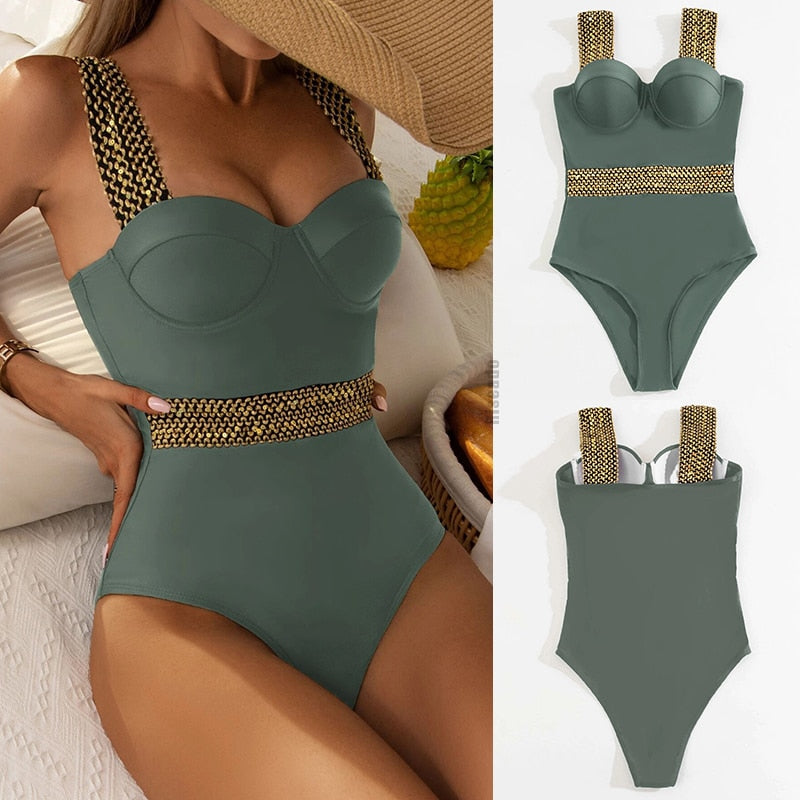 Gracefully Styled Swimsuit for Any Occasion