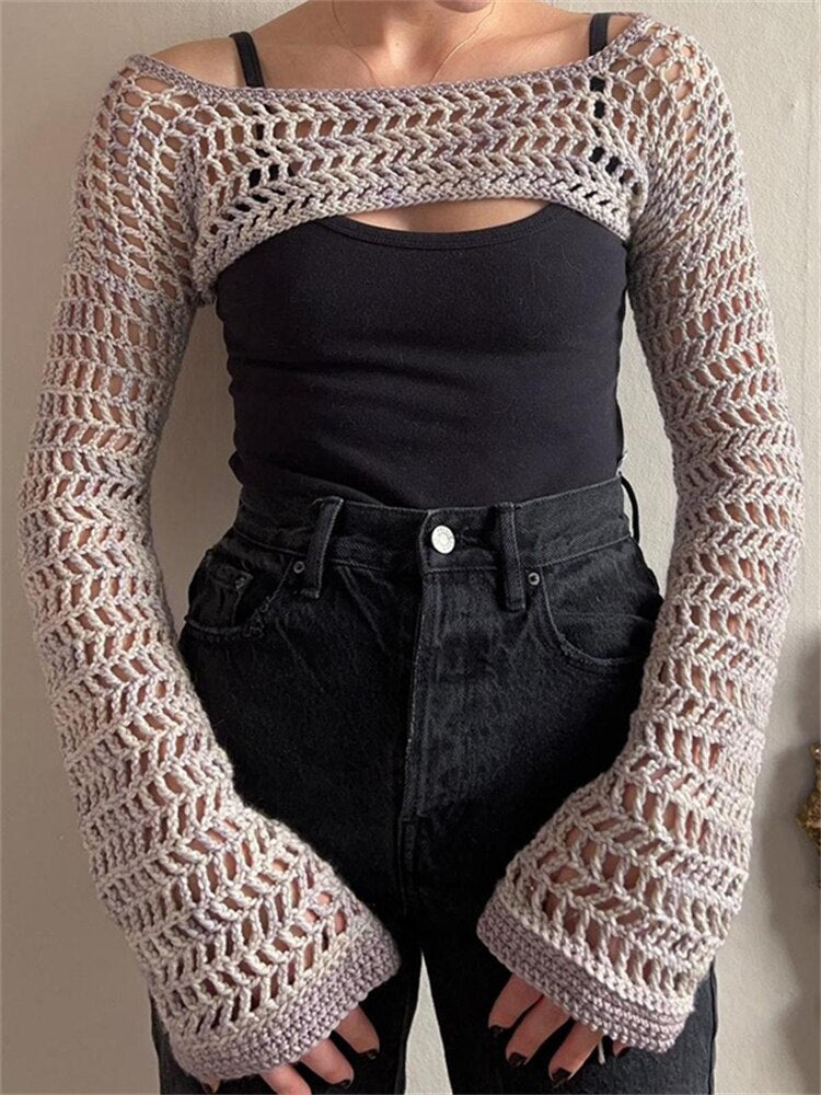Vintage Inspired Sweater with a Contemporary Edge