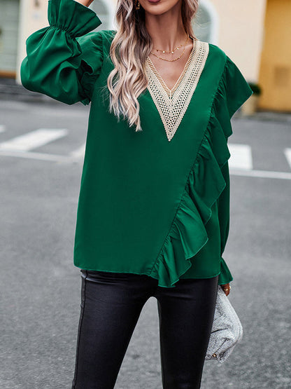 A Vintage Style Blouse with Delicate Timeless Details